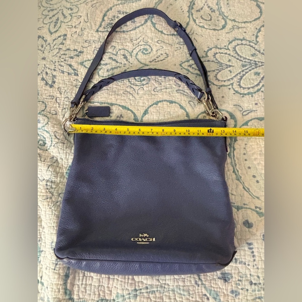 Coach Bag - Blue Leather